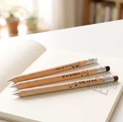 Oh!moknuni Wooden Sharp pencil 24pcs