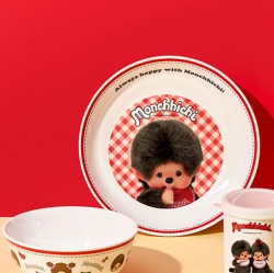 Monchhichi Round Plate