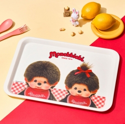 Monchhichi Couple Large Rectangular Tray
