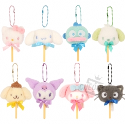Sanrio Cotton Candy Bag Charm 5cm