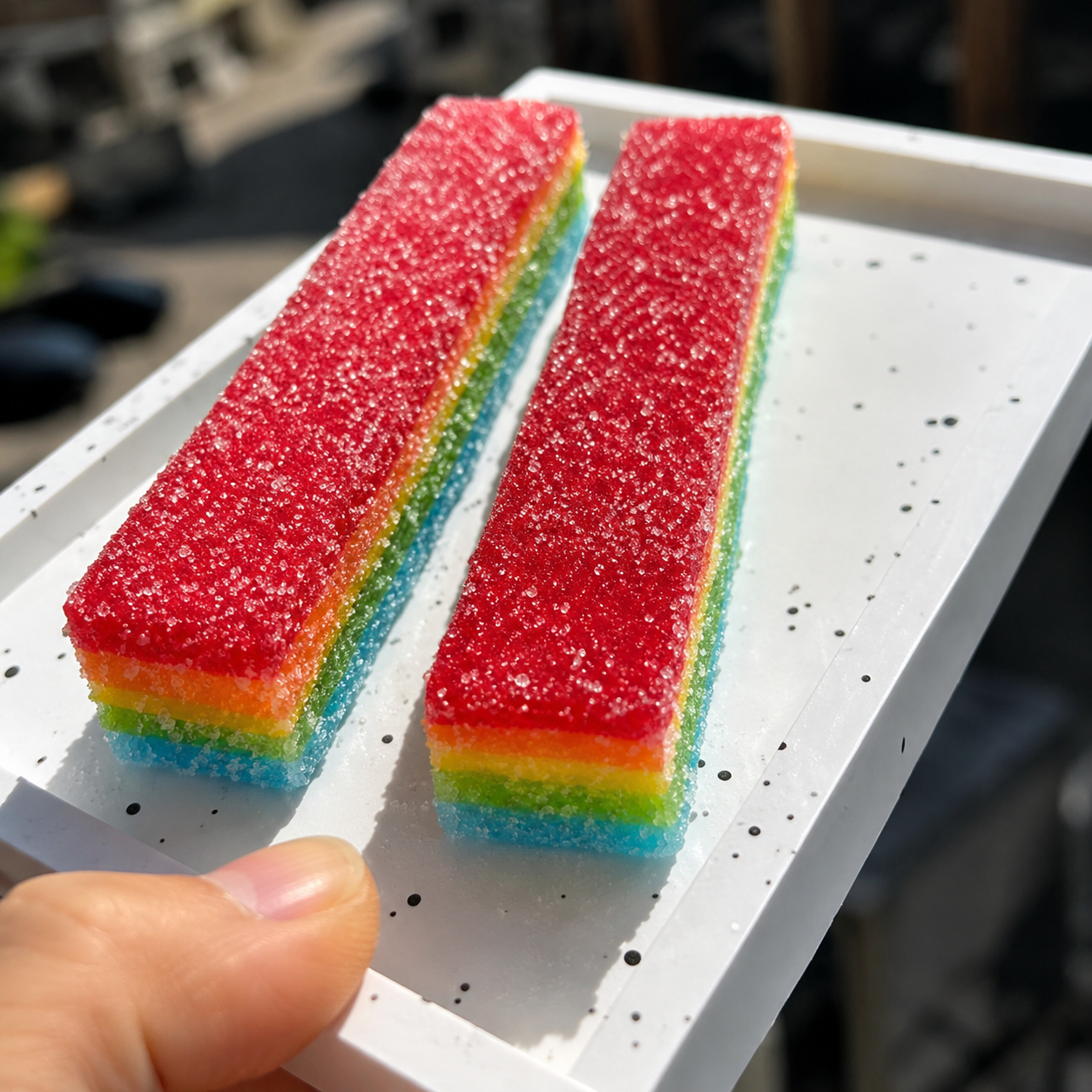 레인보우 젤리 말랑이 1P