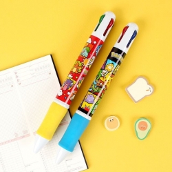 POKEMON 4 Colors Big Ball Pen, Random