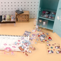 Sanrio Characters Transparent Sticker Set
