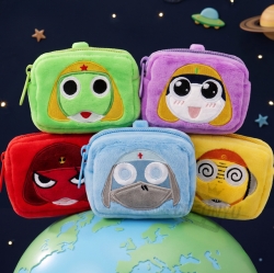 Keroro Multi Mini Square Pouch 8.5cm