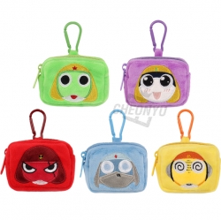 Keroro Multi Mini Square Pouch 8.5cm