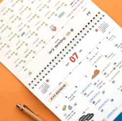 2027 PRISM DESK CALENDAR