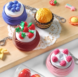 dessert clicker keyring