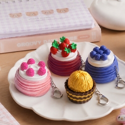 dessert clicker keyring