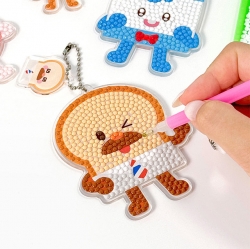 Bread Barbershop Random Keyring