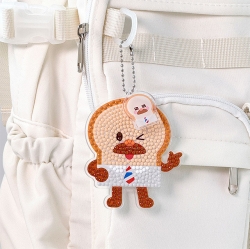 Bread Barbershop Random Keyring
