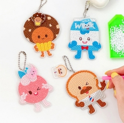 Bread Barbershop Random Keyring