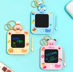 Bread Barbershop Mini Drawing Pad Keyring, Random