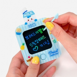 Bread Barbershop Mini Drawing Pad Keyring, Random