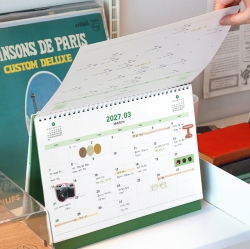 2027 PRISM WORK PLAN DESK CALENDAR