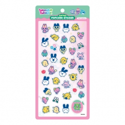 Tamagotchi Paradise Popcorn Sticker – Pink Land