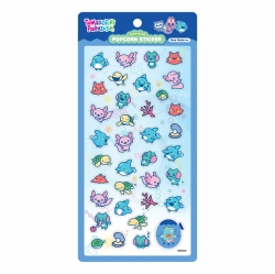 Tamagotchi Paradise Popcorn Sticker – Blue Water