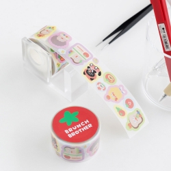 Brunch Brother Kiss Cut Masking Tape