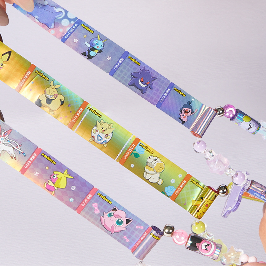 Pokemon Sticker Bracelets