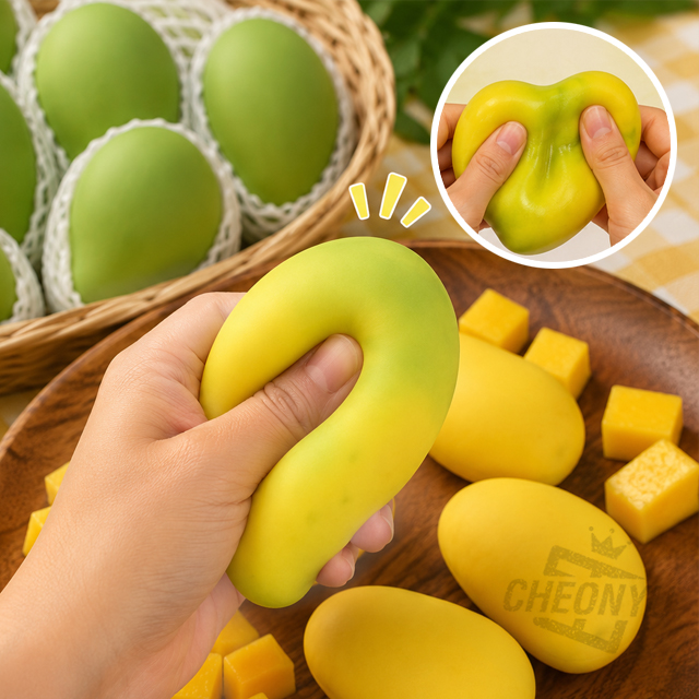 Crunch Color-Changing Mango Squishy