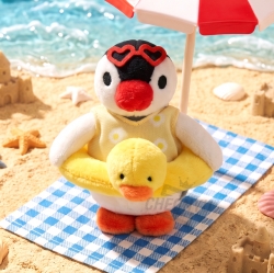 Pinga Duck Tube Bag Charm 10cm