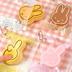 Miffy Bread Squishy Keyring, 12pcs