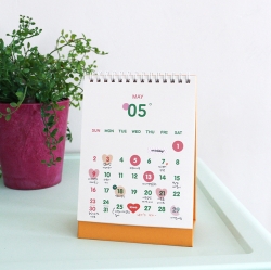 The temperature of the day 2027 Desk Calendar