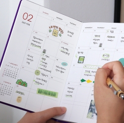 2027 PRISM A5 MONTHLY DIARY