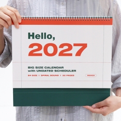 2027 Gi-bon Big B4 Desk Calendar
