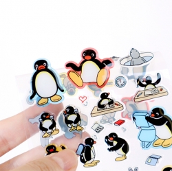 Pingu Syrup Stickers 2D