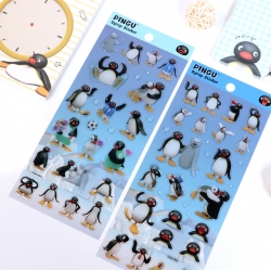 Pingu Syrup Stickers 3D