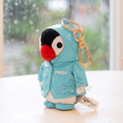 Pinga Raincoat Bag Charm 10cm Mint