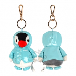 Pinga Raincoat Bag Charm 10cm Mint