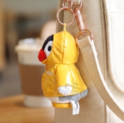 Pinga Raincoat Bag Charm 10cm Yellow