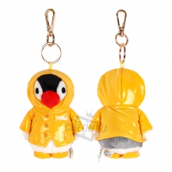 Pinga Raincoat Bag Charm 10cm Yellow