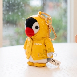 Pinga Raincoat Bag Charm 10cm Yellow