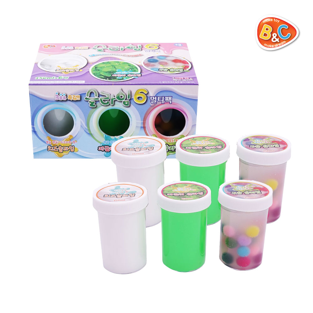 Slime 6p multi-pack