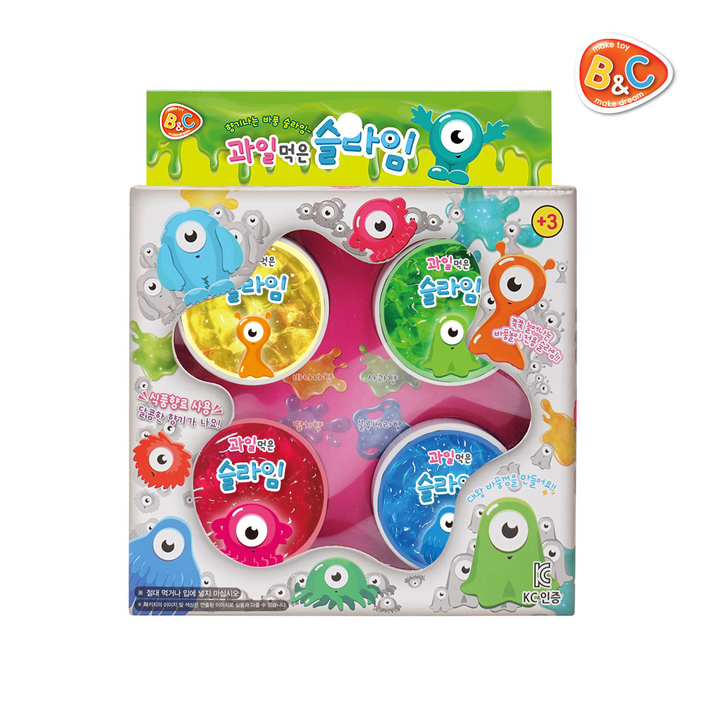 Slime with fruit