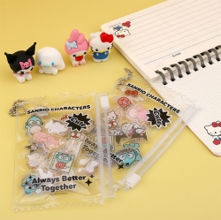 Sanrio Characters Acrylic Sticker Case Set