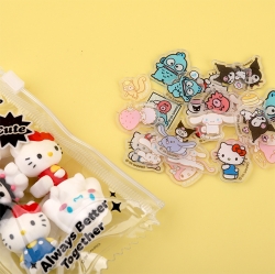 Sanrio Characters Acrylic Sticker Case Set