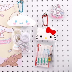 Sanrio Characters Peekaboo Card Case Keyring Hello Kitty