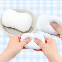 Crunchy Soap Crunch Slime, White