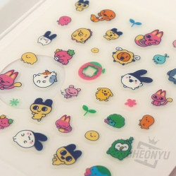 Tamagotchi Deco Petit Sticker Cute Character Sticker