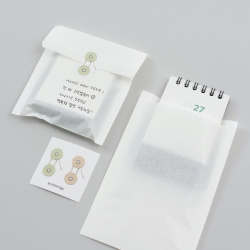 desk calendar tiny 2ea 2027