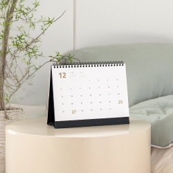 golden holiday desk calendar medium 2027
