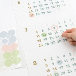 3months plan wall calendar long 2027