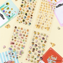 Kakao Friends Popcorn Sticker – Under the Sea