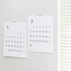 wall calendar XL 2027
