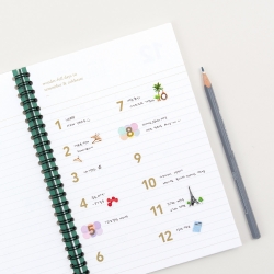 2nd planner medium monthly 2027