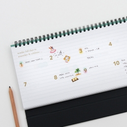 2nd planner standing weekly 2027