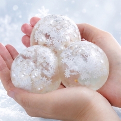 Snow Flake Apple Squishy Slime